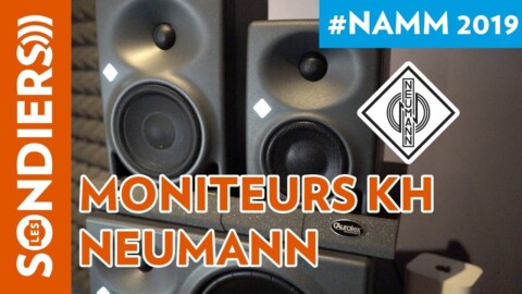 [NAMM 2019] NEUMANN MONITEURS SERIE KH 80 DSP / KH 120 / KH 310 et SUBWOOFER KH 750 DSP