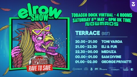 Sam Divine – elrow at Tobacco Dock Virtual | The Terrace | @Beatport Live