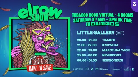 Sergio Sergi – elrow at Tobacco Dock Virtual | The Little Gallery | @Beatport Live