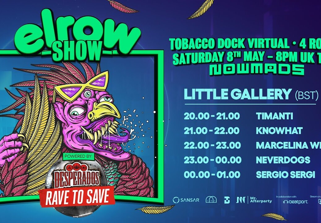 NEVERDOGS – elrow at Tobacco Dock Virtual | The Little Gallery | @Beatport Live