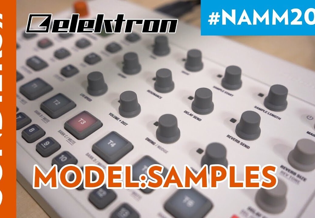 [NAMM 2019] ELEKTRON MODEL:SAMPLES