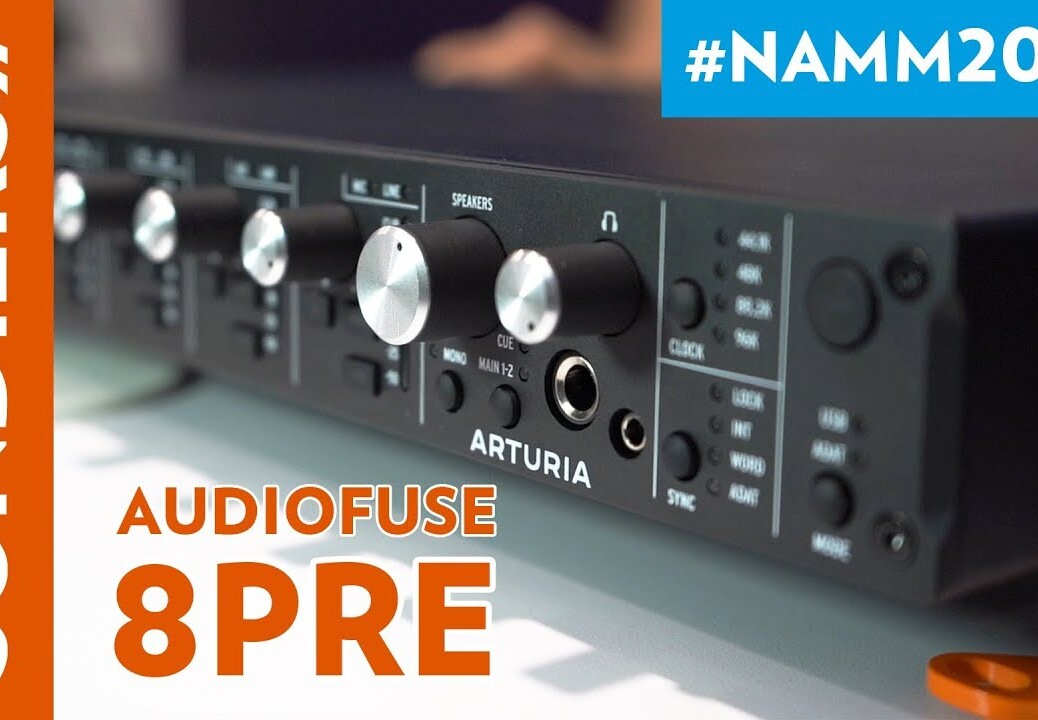 [NAMM 2019] ARTURIA AUDIOFUSE 8PRE