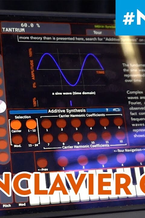 [NAMM 2019] SYNCLAVIER GO / SYNCLAVIER KNOB