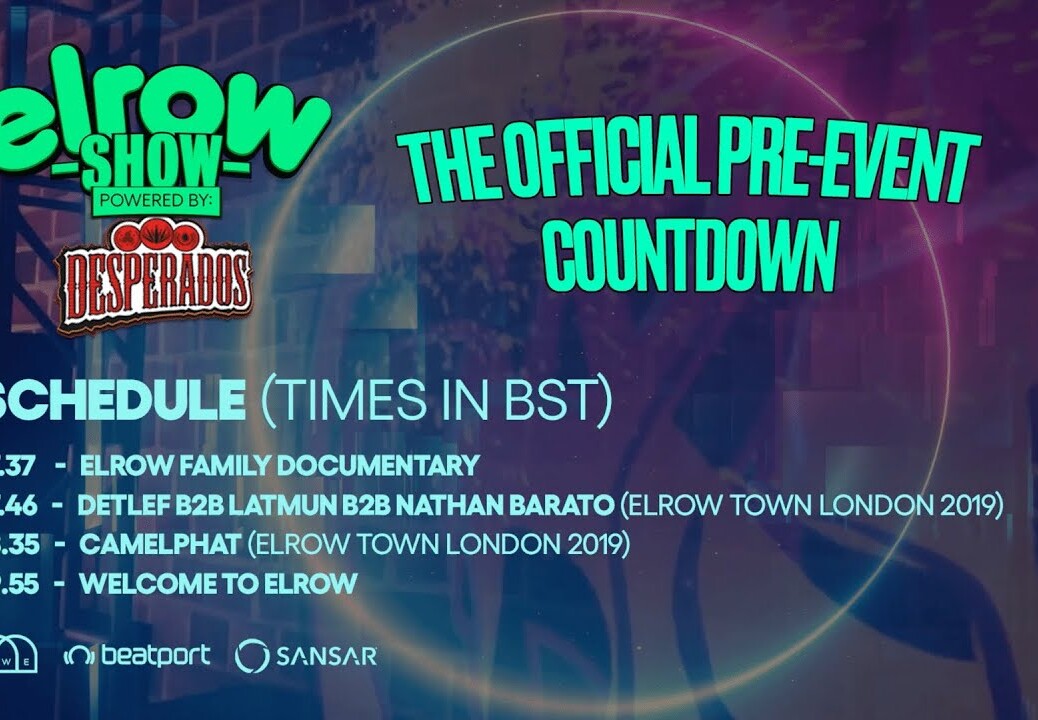 Official Countdown: elrow SHOW at Tobacco Dock Virtual | @Beatport Live