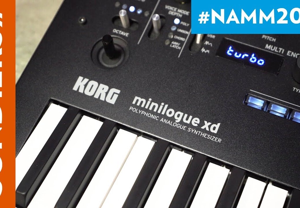 [NAMM 2019] KORG MINILOGUE XD