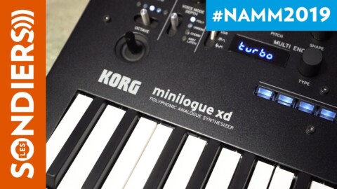 [NAMM 2019] KORG MINILOGUE XD