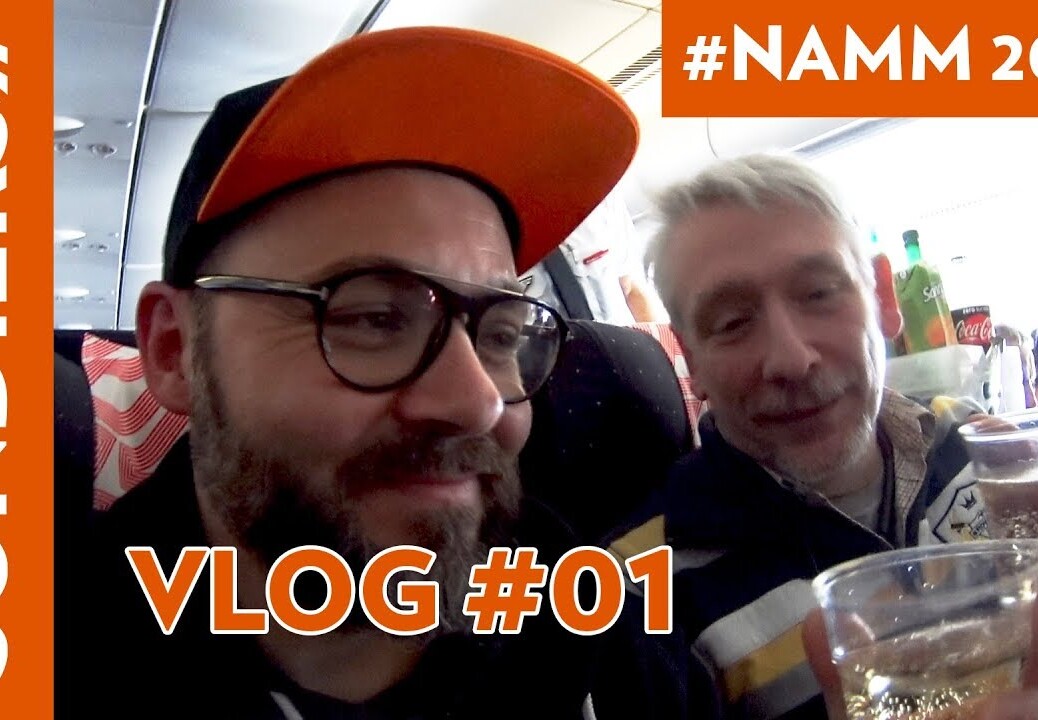 NAMM 2019 – LE VLOG / #01 L’avion avait 3h de retard