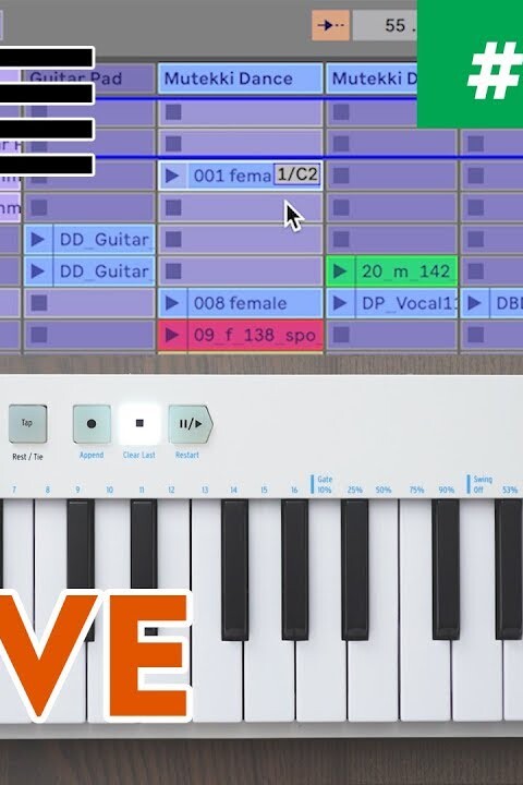 LANCER DES CLIPS AU CLAVIER DANS ABLETON LIVE – Le Calendrier de l’Avent des Astuces Home Studio