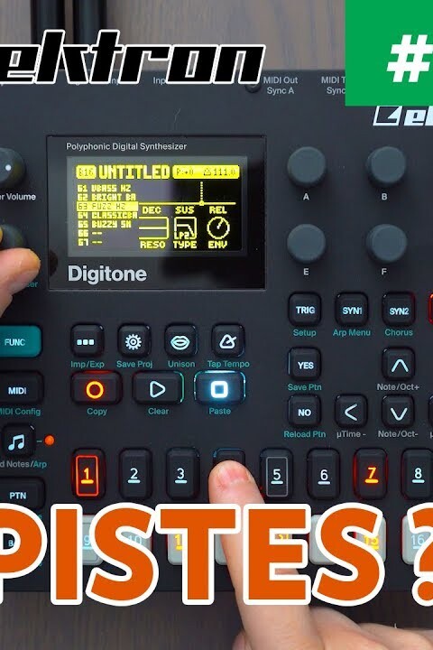 DEPASSER LA LIMITE DES 4 PISTES SUR DIGITONE – Le Calendrier de l’Avent des Astuces Home Studio