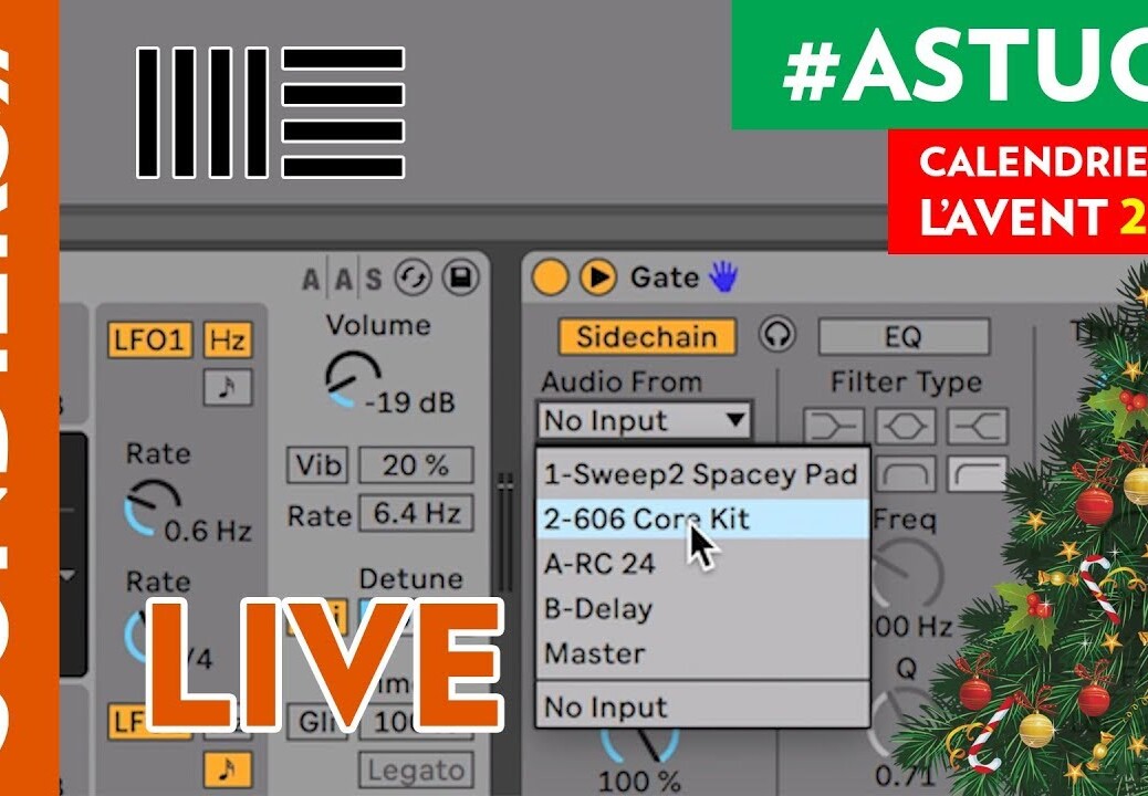 LE SECRET DES PADS RYTHMIQUES AVEC ABLETON LIVE – Le Calendrier de l’Avent des Astuces Home Studio