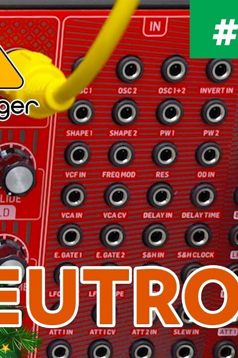 LES 2 FILTRES DU BEHRINGER NEUTRON – Le Calendrier de l’Avent des Astuces Home Studio