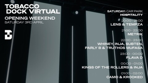 The Car Park: Hospitality: Day 2 – TDv: Tobacco Dock Virtual | @Beatport Live