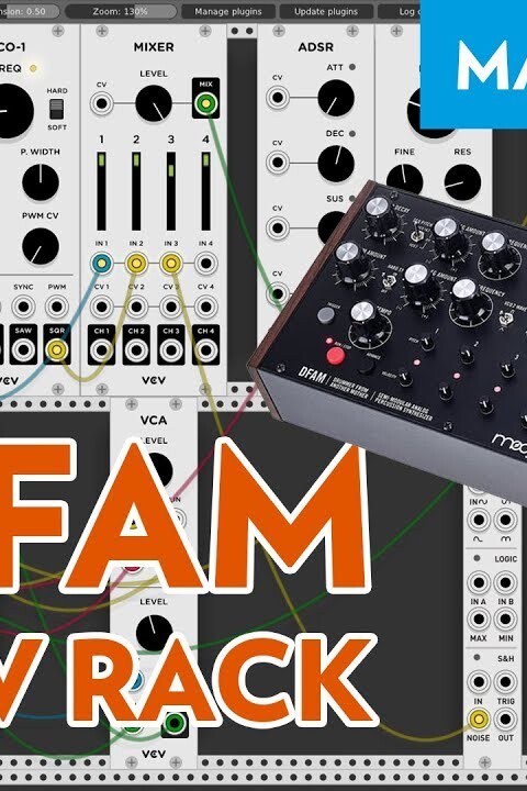 Construire un clone de MOOG DFAM dans VCV RACK – Les masterclass du jeudi