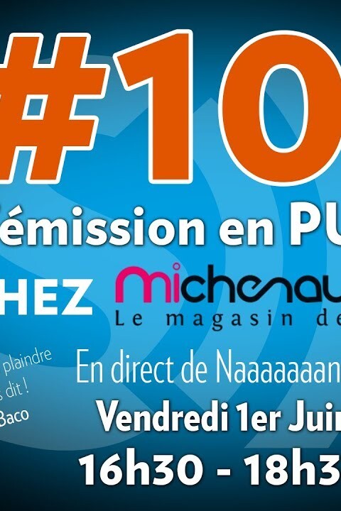 L’émission #100 en public – live chez Michenaud !