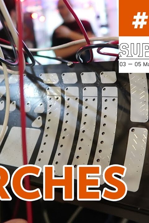 [SUPERBOOTH 2018] Sound machines ARCHES – Interface tactile universelle pour modulaire [EN VOST]
