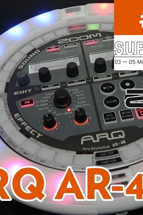 [SUPERBOOTH 2018] ZOOM ARQ AR-48 – Demo en français / french