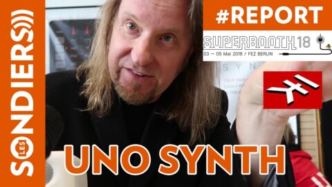 [SUPERBOOTH 2018] UNO SYNTH IK MULTIMEDIA : Présentation en français