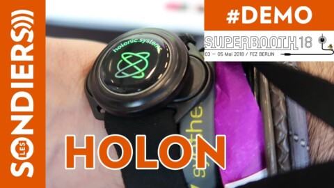 [SUPERBOOTH 2018] Capteurs et application HOLON