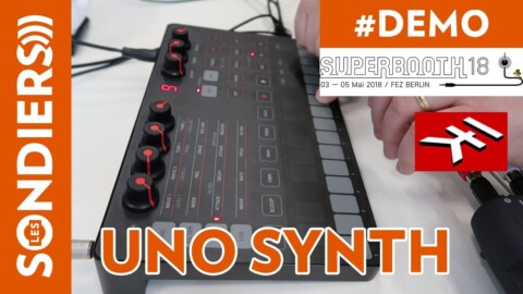 [SUPERBOOTH 2018] IK MULTIMEDIA UNO SYNTH prise en main / first look – Osc, filter, Arp