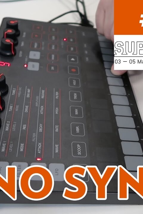 [SUPERBOOTH 2018] IK MULTIMEDIA UNO SYNTH prise en main / first look – Osc, filter, Arp