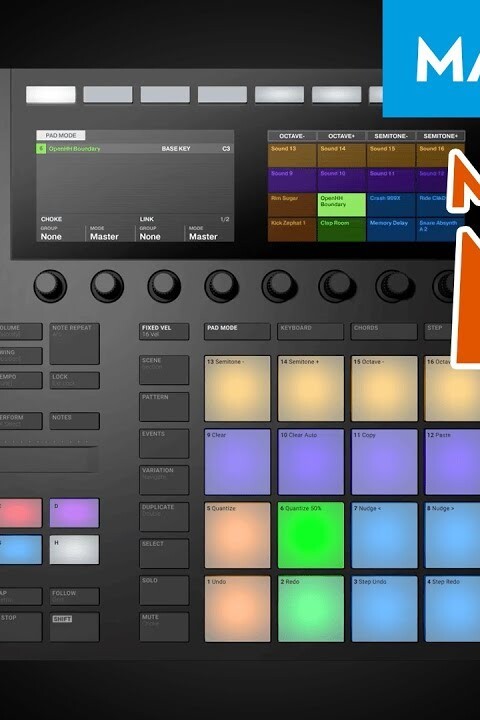 MASCHINE MK3 LIVE – Les Masterclass du jeudi