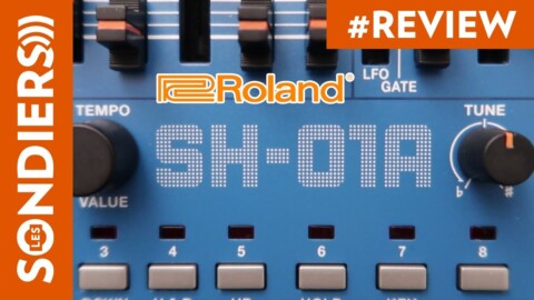 ROLAND BOUTIQUE SH-01A : synthétiseur polyphonique avec séquenceur (réédition du SH-101)