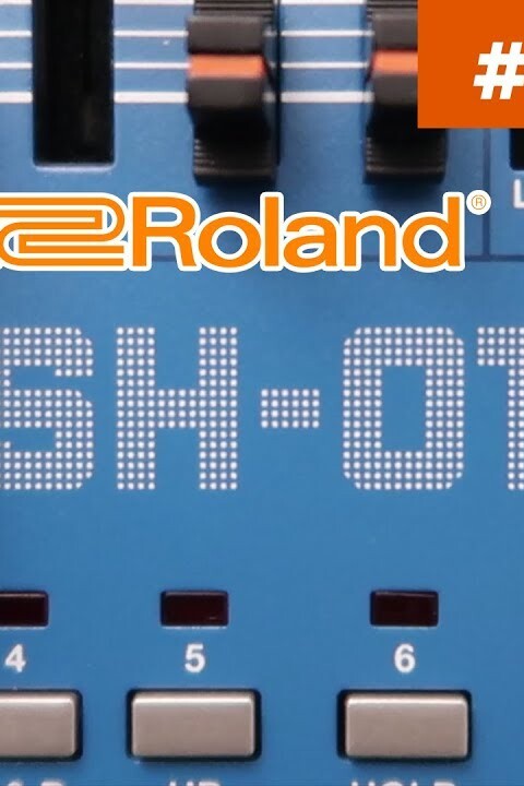 ROLAND BOUTIQUE SH-01A : synthétiseur polyphonique avec séquenceur (réédition du SH-101)
