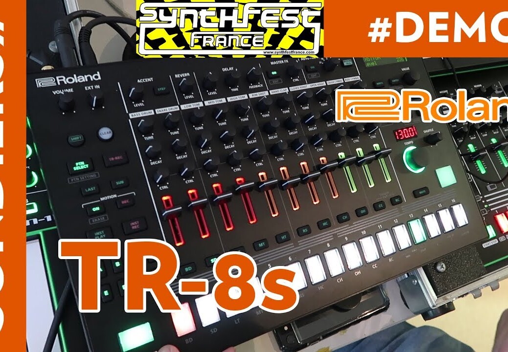 [SYNTHFEST FR 2018] ROLAND TR-8S – Présentation