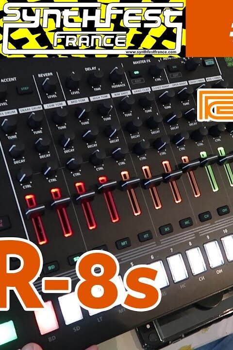 [SYNTHFEST FR 2018] ROLAND TR-8S – Présentation