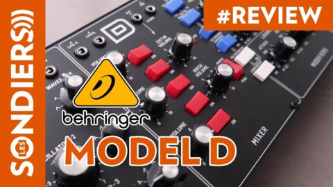 BEHRINGER MODEL D – Synthétiseur analogique semi modulaire monophonique test et démo