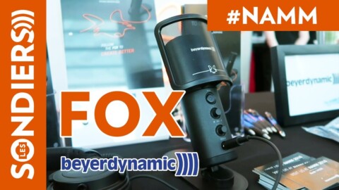 [NAMM 2018] BEYERDYNAMIC FOX : le micro USB pour home studio