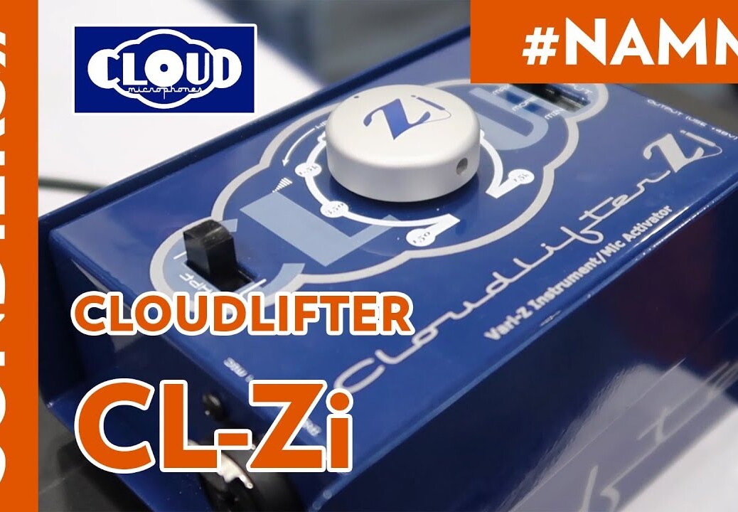 [NAMM 2018] Cloud Microphones CLOUDLIFTER Zi, CLOUDLIFTER CL-1, CLOUDLIFTER CL-4 MIC ACTIVATOR
