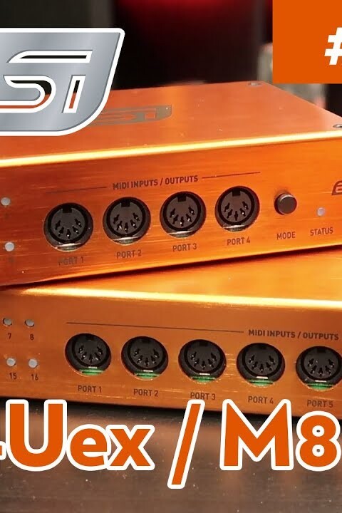 [NAMM 2018] ESI M4Uex / M8Uex 8 and 16 PORTS MIDI INTERFACES [VOSTFR]