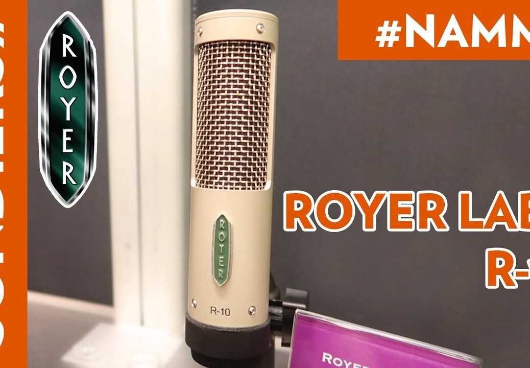 [NAMM 2018] ROYER LABS R-10 RIBBON MICROPHONE [VOSTFR]