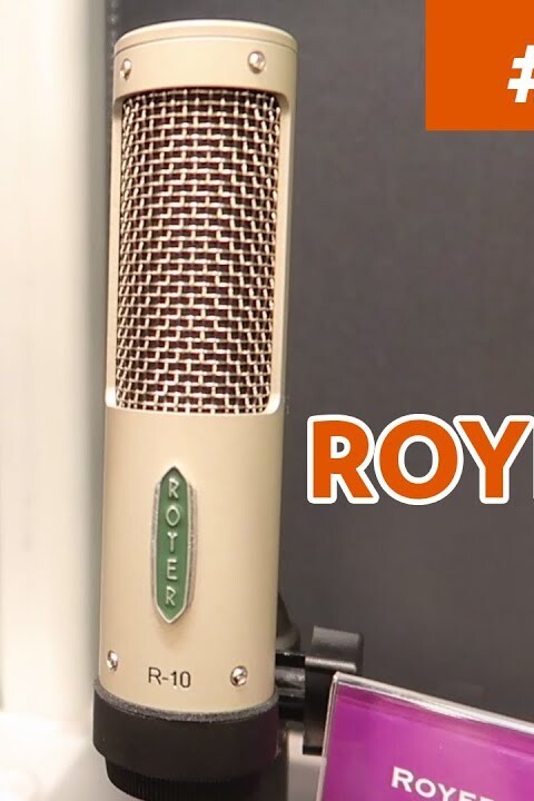 [NAMM 2018] ROYER LABS R-10 RIBBON MICROPHONE [VOSTFR]
