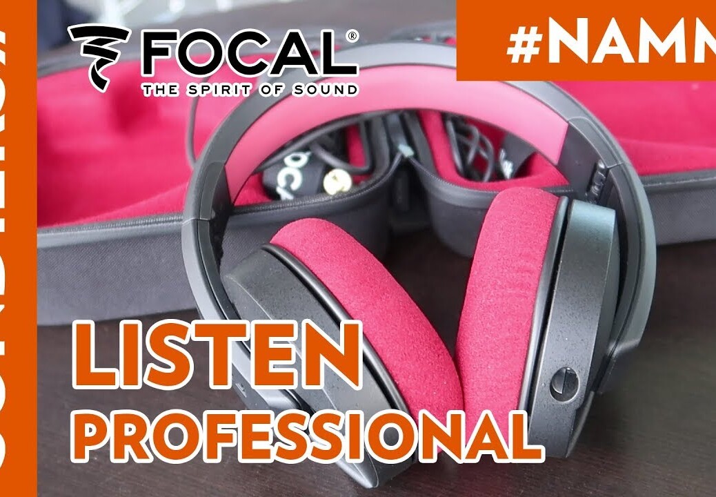 [NAMM 2018] FOCAL LISTEN PROFESSIONAL – CASQUE AUDIO PROFESSIONNEL