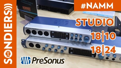 [NAMM 2018] PRESONUS STUDIO 18|10 USB AND 18|24 USB AUDIO INTERFACES