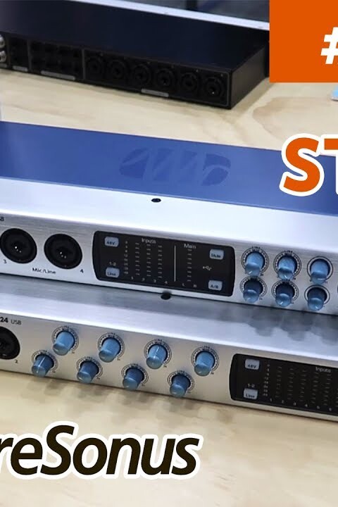 [NAMM 2018] PRESONUS STUDIO 18|10 USB AND 18|24 USB AUDIO INTERFACES