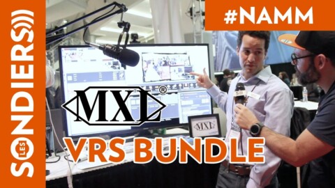 [NAMM 2018] MXL VRS BUNDLE for broadcasters w/VIDEO MIXER SOFTWARE (HDV MIXER)