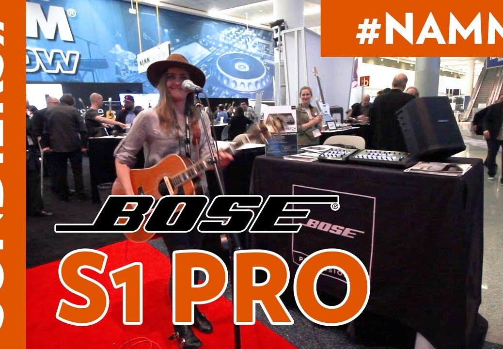 [NAMM 2018] BOSE S1 PRO MULTIPOSITION PA System [VOSTFR]