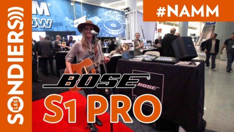 [NAMM 2018] BOSE S1 PRO MULTIPOSITION PA System [VOSTFR]