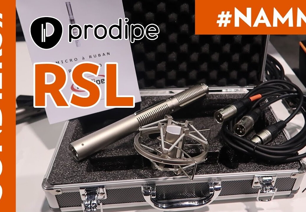 [NAMM 2018] PRODIPE RSL – MICRO STEREO A RUBAN