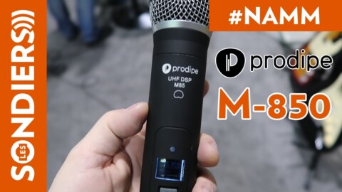 [NAMM 2018] PRODIPE M850 SYSTEME MICRO UHF MAIN ET BODY PACK