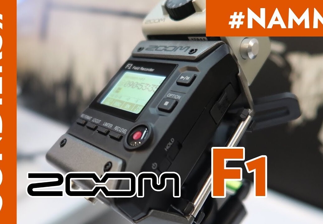 [NAMM 2018] ZOOM F1 FIELD RECORDER [VOSTFR]