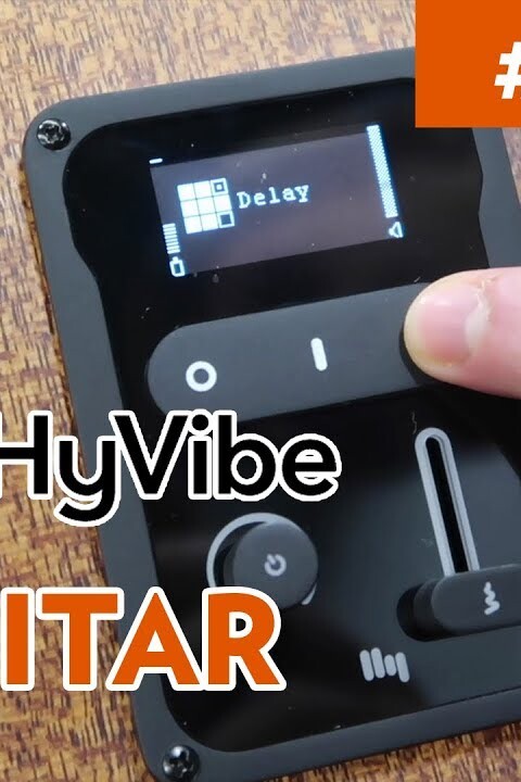 [NAMM 2018] HYVIBE : LA SMART GUITARE ENCEINTE BLUETOOTH