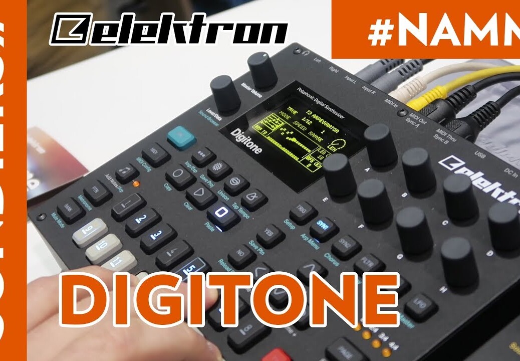 [NAMM 2018] ELEKTRON DIGITONE, a brand new FM Synth – Demo by Cenk aka Mr Dataline [VOSTFR]