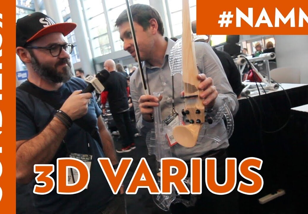 [NAMM 2018] VIOLONS ELECTRIQUES 3D VARIUS FIVE, LINE, et EQUINOXE