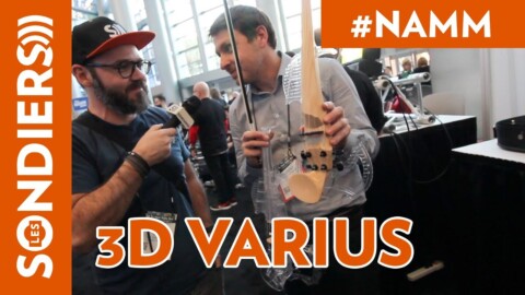 [NAMM 2018] VIOLONS ELECTRIQUES 3D VARIUS FIVE, LINE, et EQUINOXE