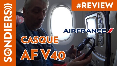 CASQUE AUDIO AIR FRANCE AF V40 : LA REVIEW TRES POUSSÉE