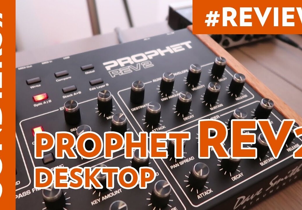 PROPHET REV2 DESKTOP MODULE : LA REVANCHE DES GAUCHERS / DAVE SMITH INSTRUMENTS